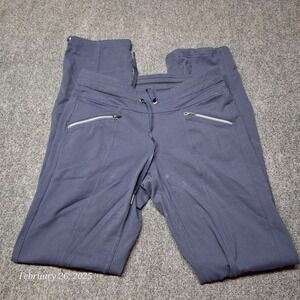 Athleta Metro Slouch Pants Women Size XS Navy Blue 138449